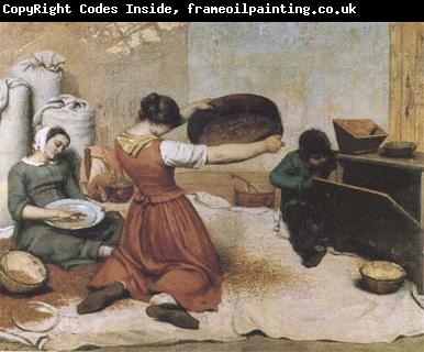 Gustave Courbet The Winnowers (mk09)